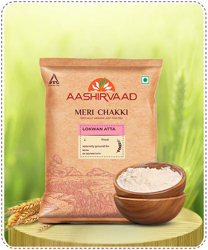 Aashirvaad MP Lokwan Atta Premium Blend 5 kg