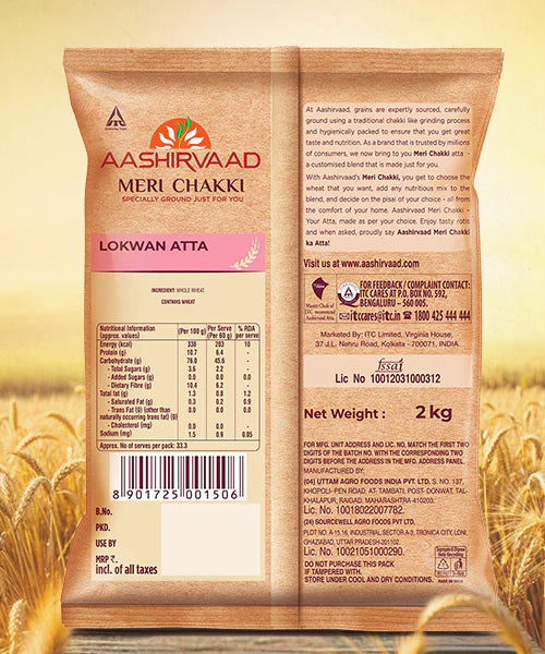 Aashirvaad MP Lokwan Atta Premium Blend 5 kg