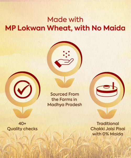 Aashirvaad MP Lokwan Atta Premium Blend 5 kg