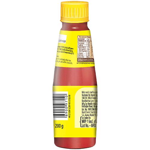 Maggi Hot & Sweet Tomato Ketchup Bottle 200 Gm
