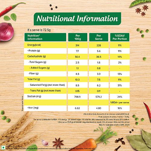 Maggi Veg Atta Noodle 290 Gm