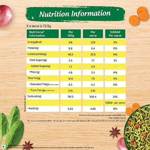 Maggi Veg Atta Noodle 80 Gm