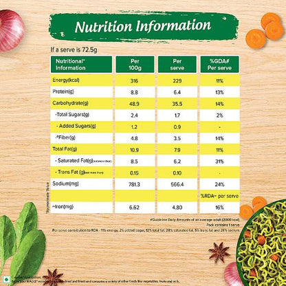 Maggi Veg Atta Noodle 80 Gm