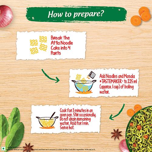 Maggi Veg Atta Noodle 80 Gm