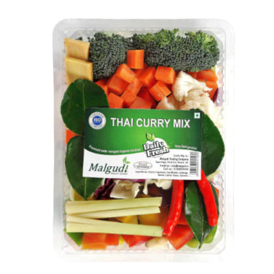 Malgudi Thai Curry Vegetables Prepack 250 g