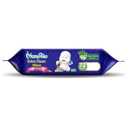Mamy Poko Aloe Wipes pack of 72