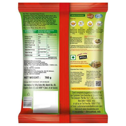 Mccain Aloo Tikki 760 gm