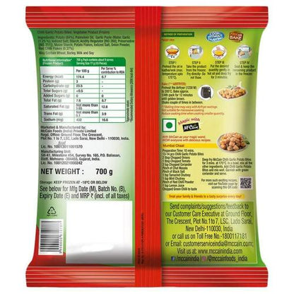 Mccain Chilli Garlic Potato Bites 700 gm