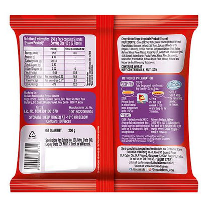 Mccain Crispy Onion Ring 250 g