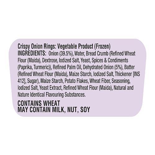 Mccain Crispy Onion Ring 250 g
