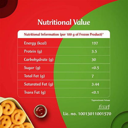 Mccain Smiles 1.25 kg