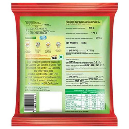 Mccain Variety Pack 550 Gm