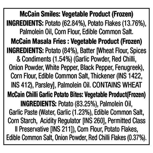 Mccain Variety Pack 550 Gm