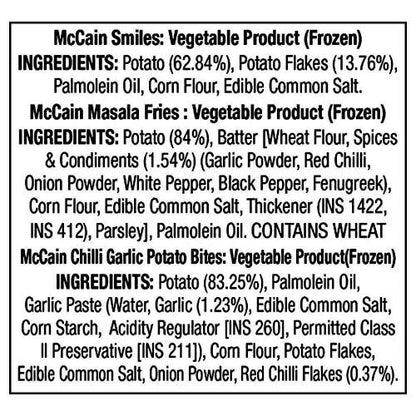 Mccain Variety Pack 550 Gm