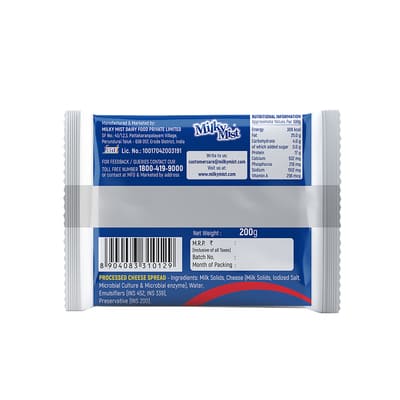 Milky Mist Cheese Slice 200 gm