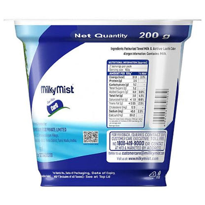 Milky Mist Curd Cup 200 gm