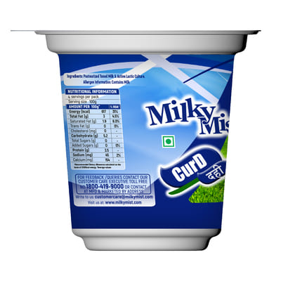 Milky Mist Curd Cup 400 Gm