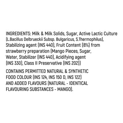 Milky Mist Mango Fruit Yoghurt 100 ml