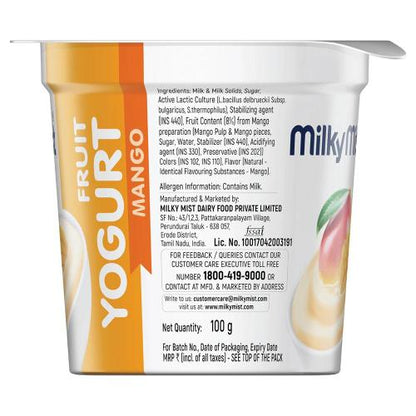 Milky Mist Mango Fruit Yoghurt 100 ml