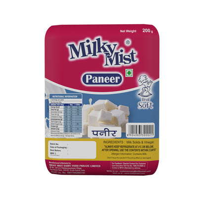 Milky Mist Paneer Pouch 200 Gm