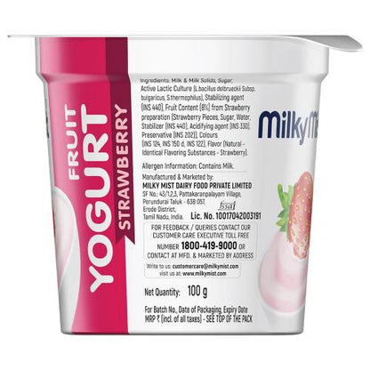 Milky Mist Strawberry Fruit Yoghurt 100 ml