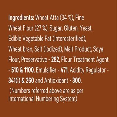 Modern Atta Shakti Bread 400 gm