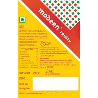 Modern Fruity Bread 200 gm