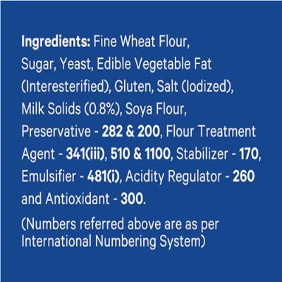 Modern Milk Plus White Bread 350 Gm