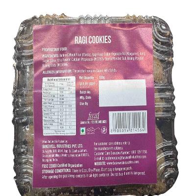 Mr Bakewell Ragi cookies 180 g