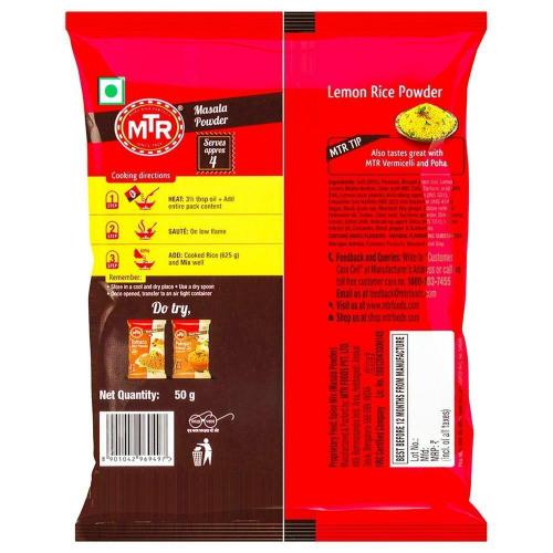 Mtr Lemon Rice Powder 50 g