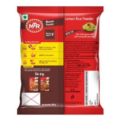 Mtr Lemon Rice Powder 50 g