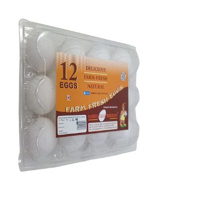 Nutreen White Eggs 12 pcs