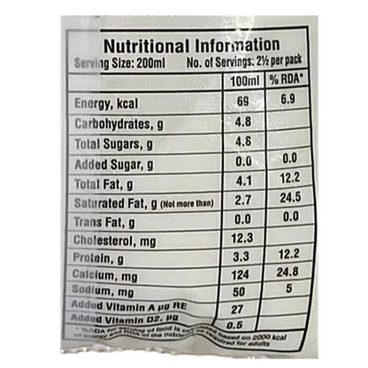 Nandini A2 Desi Cow Milk Pouch 500 Ml