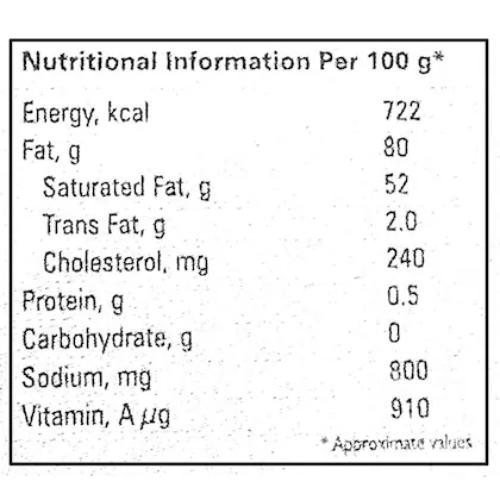 Nandini Salted Butter 100 g