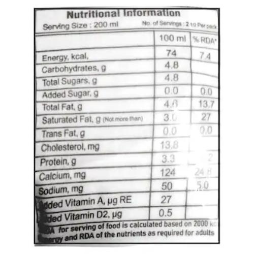 Nandini Shubham Standard Milk Pouch 500 ml