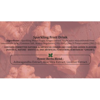 Natureday Sparkling Ginger 600 ml