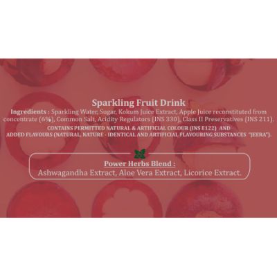 Natureday Sparkling Kokum 600 ml