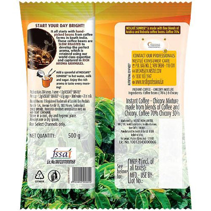 Nescafe Sunrise Premium Pouch 500 Gm