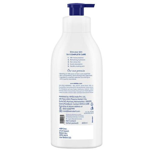 Nivea Aloe Body Lotion 600ml