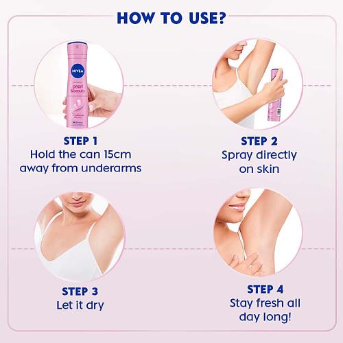 Nivea Deodorant Pearl & Beauty Radiance For Women 150 ml