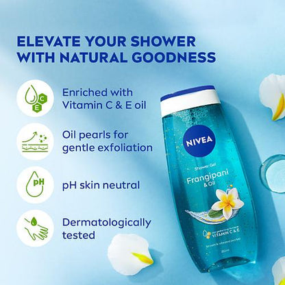 Nivea Frangipani And Oil Shower Gel 250 ml