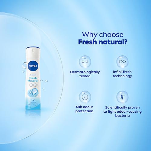 Nivea Fresh Natural Deodorant For Women 150 ml