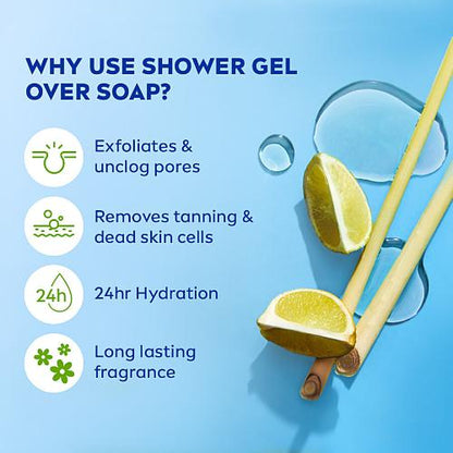 Nivea Lemon & Oil Body Wash & Shower Gel 500 ml