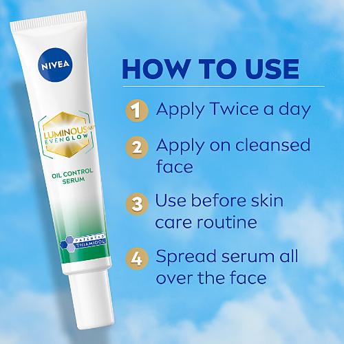 Nivea Luminous Oil Control Serum 40 ml