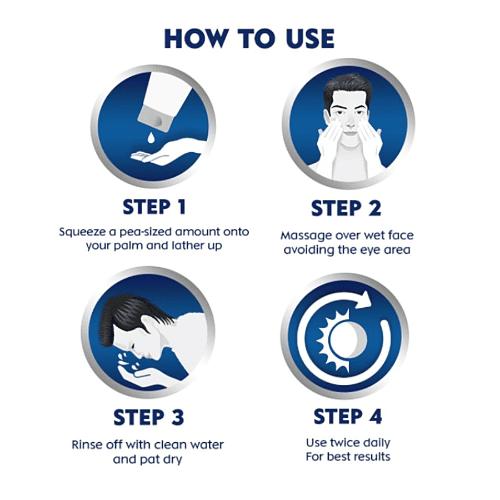 Nivea Men All In 1 Charcoal Face Wash 100 gm