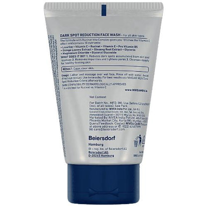 Nivea Men Dark Spot Reduction Face Wash 50 ml