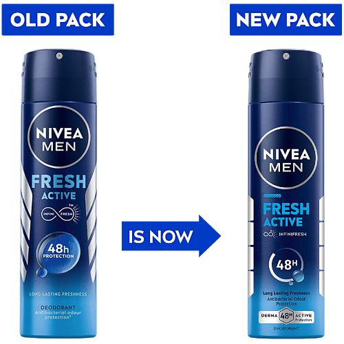 Nivea Men Fresh Active Deodrant 150ml