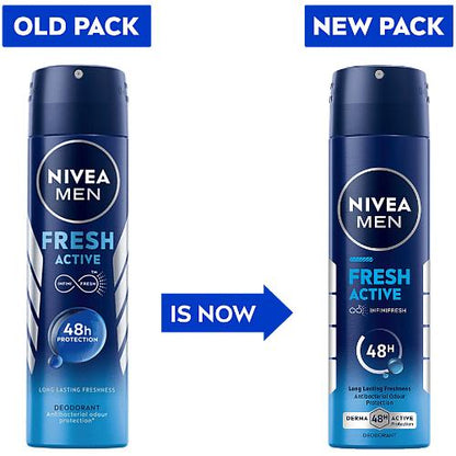 Nivea Men Fresh Active Deodrant 150ml