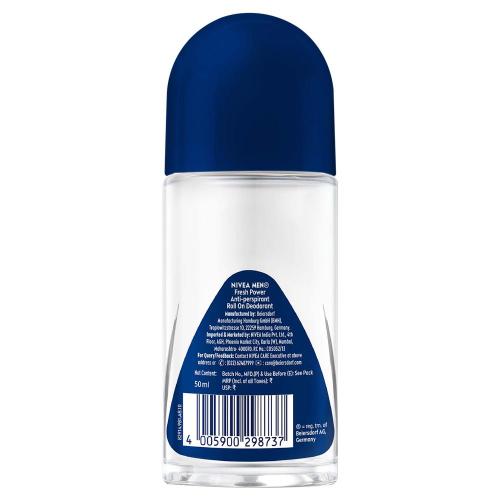 Nivea Men Fresh Power Rollon 50 ml