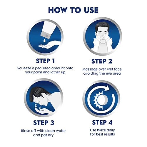 Nivea Men Oil Control Face Wash 100 ml